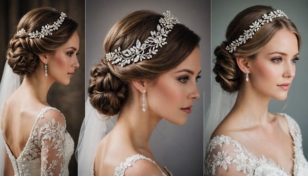 Découvrez les accessoires de mariage éblouissants pour sublimer votre coiffure