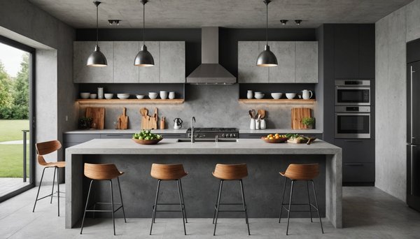 10 astuces pour créer une cuisine en béton cellulaire soi-même