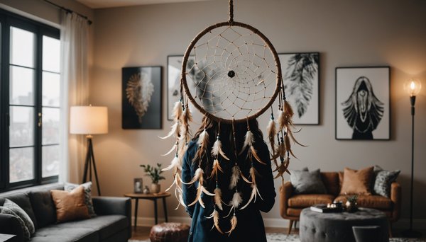 Transformez votre intérieur avec un attrape-rêve géant contemporain