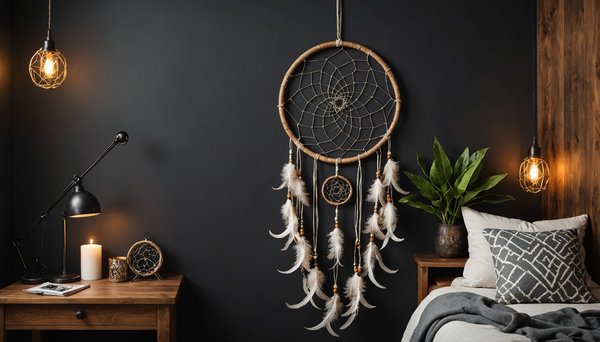 Sublimez votre décor avec un attrape rêve géant moderne