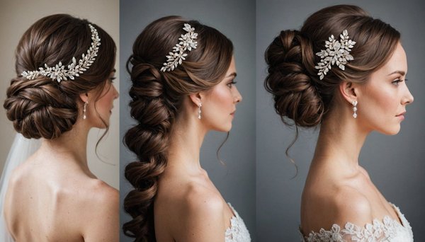 Sublimez votre coiffure avec des accessoires de mariage élégants